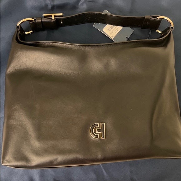 Cole Haan Black Leather Bag - Picture 1 of 12